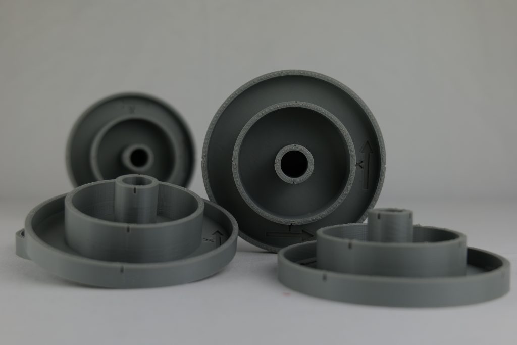 Circular trajectory test in ABS. Photo by 3D Printing Industry.