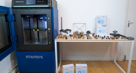 The INTAMSYS FUNMAT PRO 410 3D printer. Photo by 3D Printing Industry.