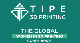 The TIPE 2022 3D printing Conference logo.