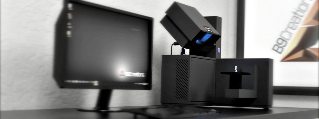 The B9 Scan 500 doesn't require a separate computer. Photo via B9Creations.