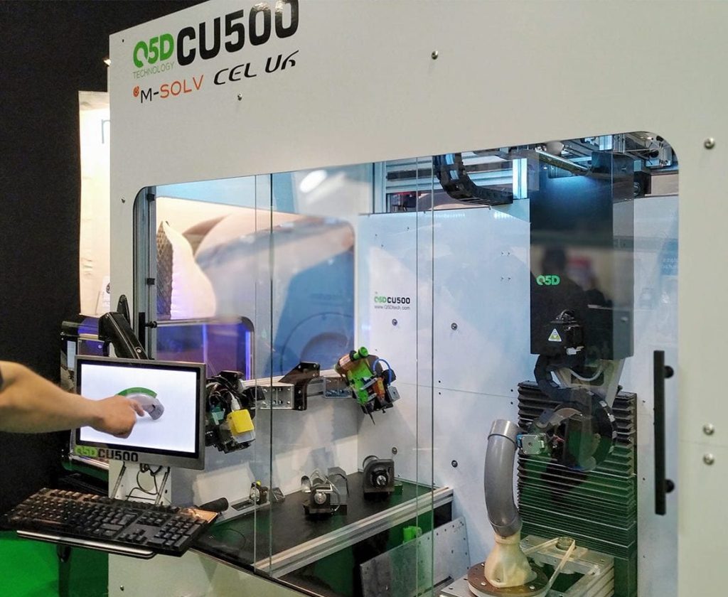 3D CU500 printer from Q5D Technology.