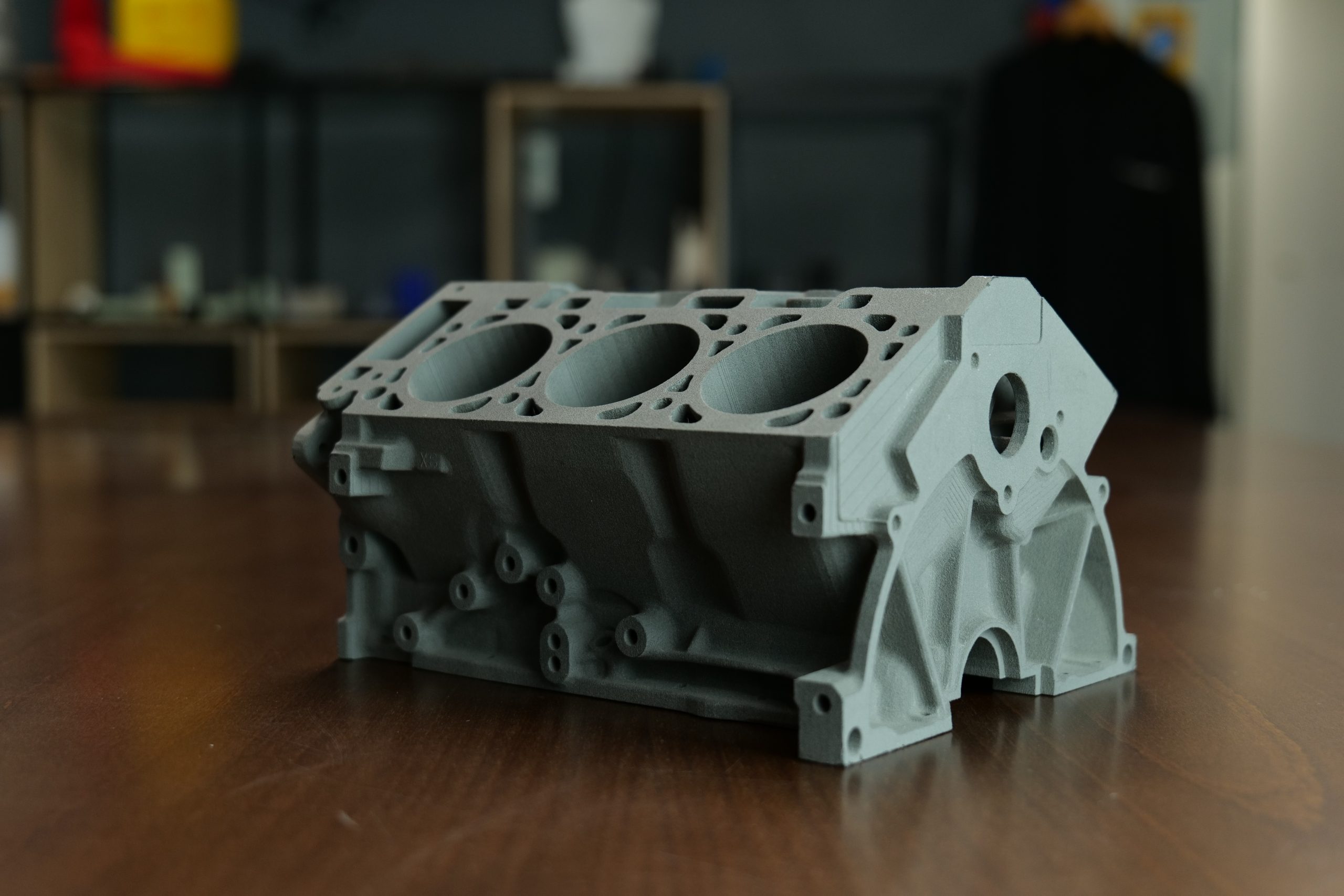 Automotive print tests. Photos by 3D Printing Industry.