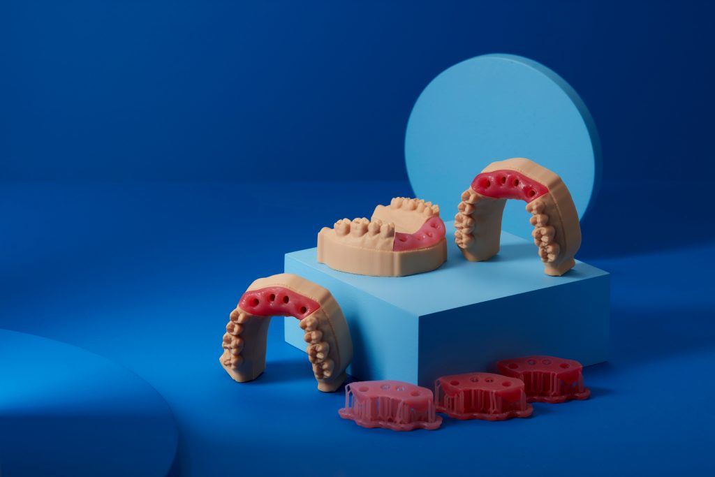 Soft tissue dental models 3D printed by Formlabs. Photo via Formlabs.