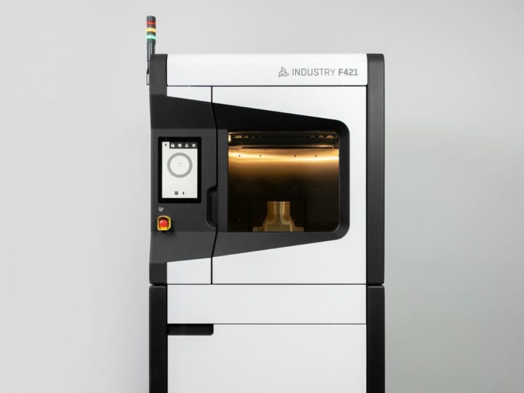 The INDUSTRY F421 3D printer. Photo via 3DGence.