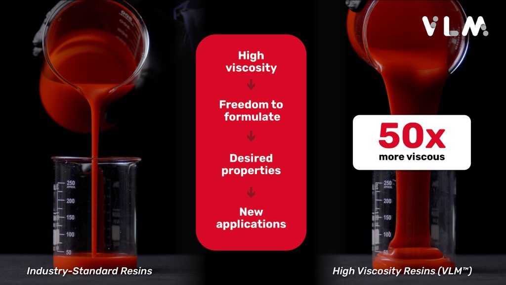 VLM will be able to process resins up to 50x more viscous than the industry standard. Image via BCN3D.