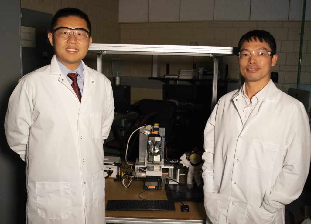 Hantang Qin and Shan Jiang, who led the project from Iowa State University. 