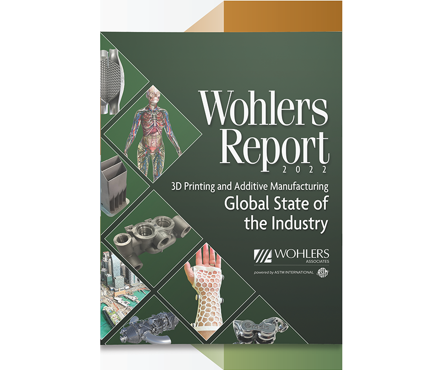Wohlers Associates publishes its 2022 state of 3D printing report