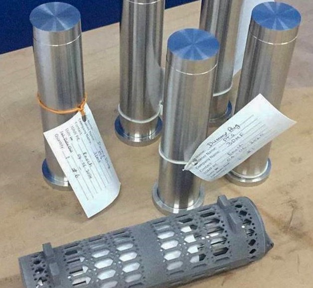 ConocoPhillips' 3D printed burner plugs and shipping cages. 