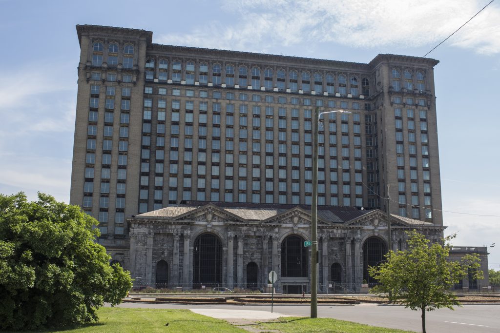 Michigan Central Station as it was in 2018. Photo via Ford. 