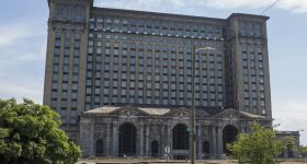 Michigan Central Station as it was in 2018. Photo via Ford.