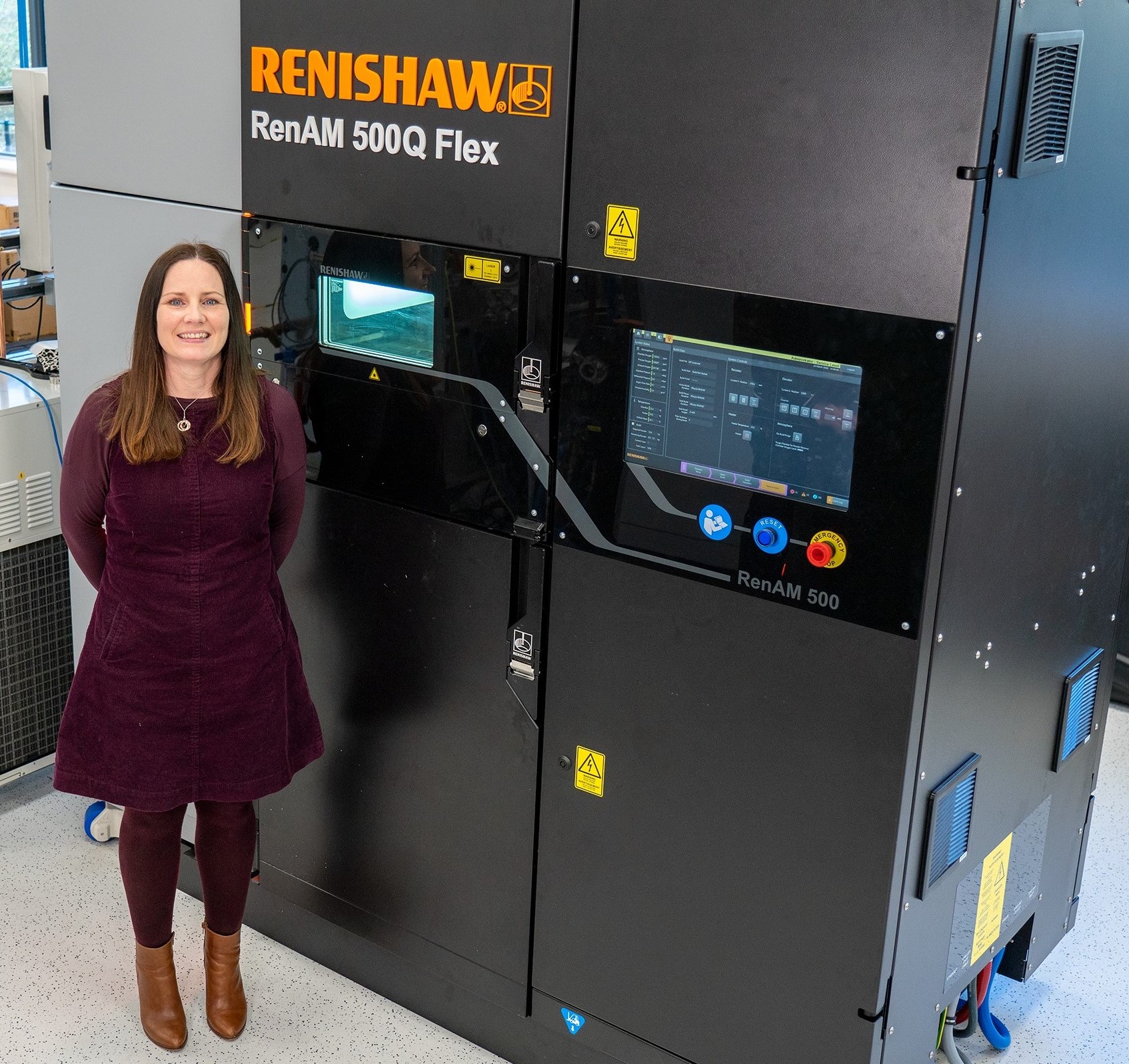 Louise Callanan is Renishaw's new Director of Additive Manufacturing. Photo via Renishaw.