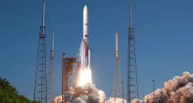 An artist's rendering of the Vulcan Centaur rocket. Image via ULA.