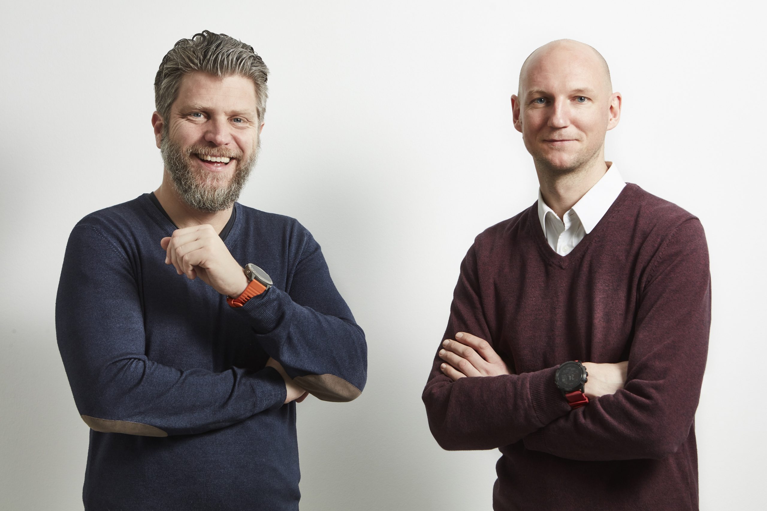 In-Vision CEO Florian Zangerl and CTO Christof Hieger. Photo via Thomas Topf/In-Vision.