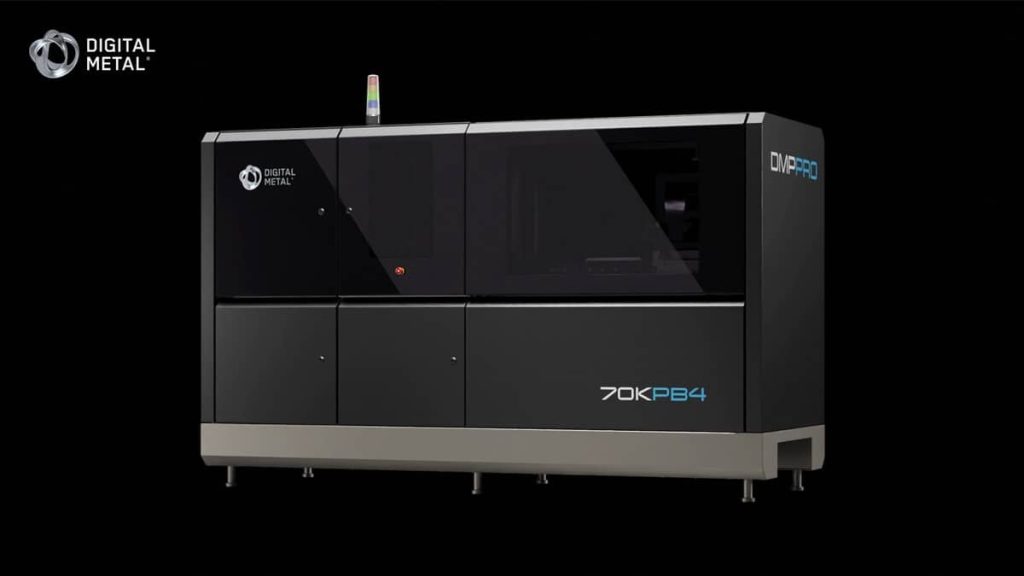 The new DMP/PRO binder jet 3D printer. Photo via Digital Metal.