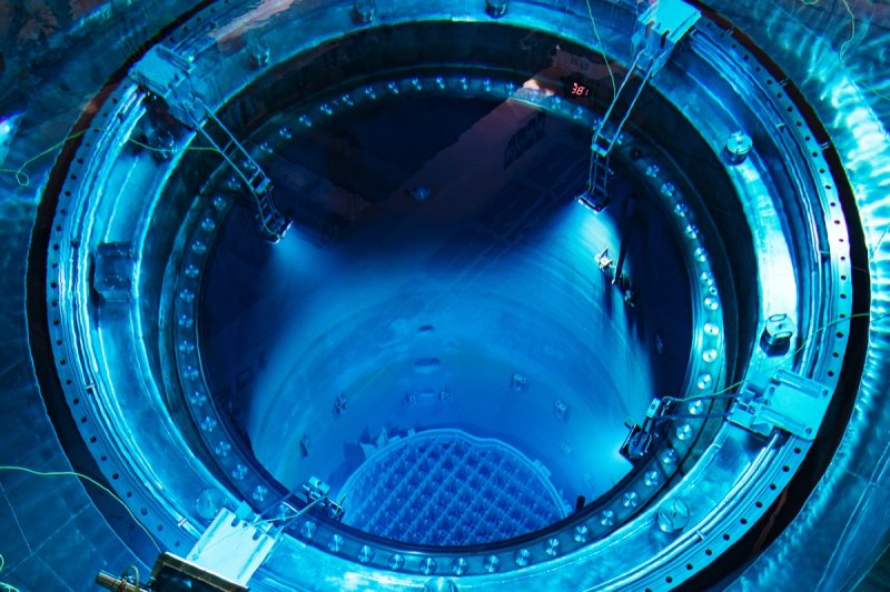 A filter inside the Olkiluoto 2 reactor vessel. Photo via TVO.