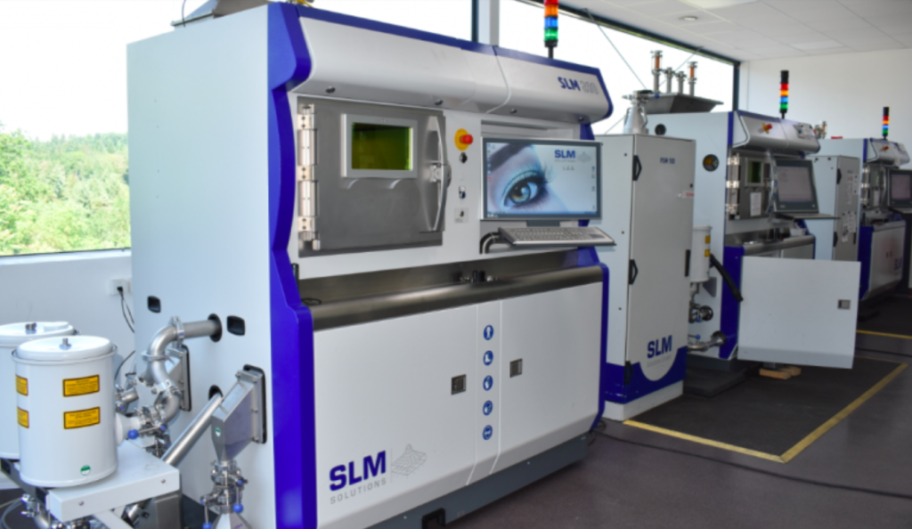 An SLM 280 3D printer at a Rosswag facility. Photo via Rosswag Enigneering.