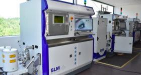 An SLM 280 3D printer at a Rosswag facility. Photo via Rosswag Enigneering.