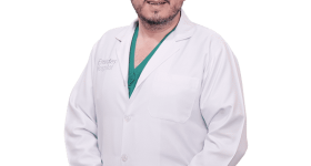 Dr Jehad Al Sukhun, specialist oral and maxillofacial surgeon at Emirates Hosptial. Photo via Emirates Hospital.