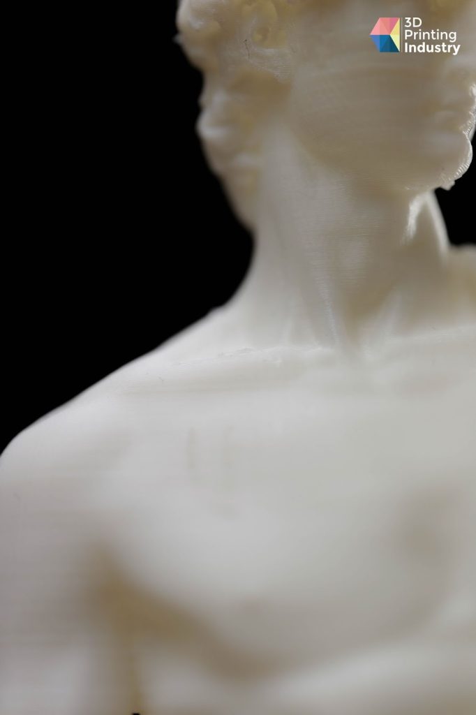  Michelangelo’s David sculpture print tests. Photos by 3D Printing Industry.
