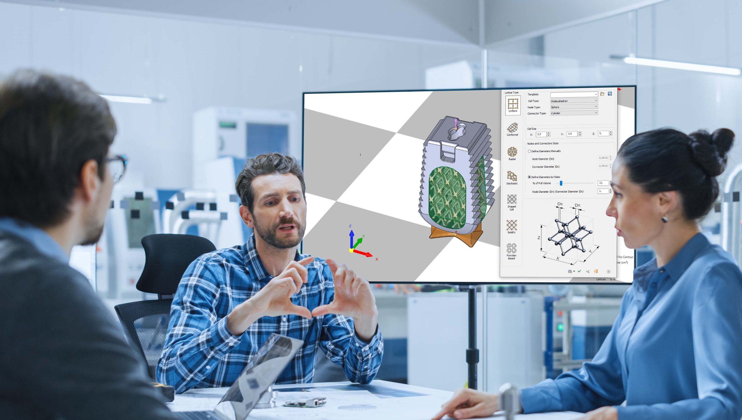 Amnovis et BAAT Medical développent un workflow complet d'impression 3D de dispositifs médicaux, de la conception à la certification.  Photo via Amnovis.
