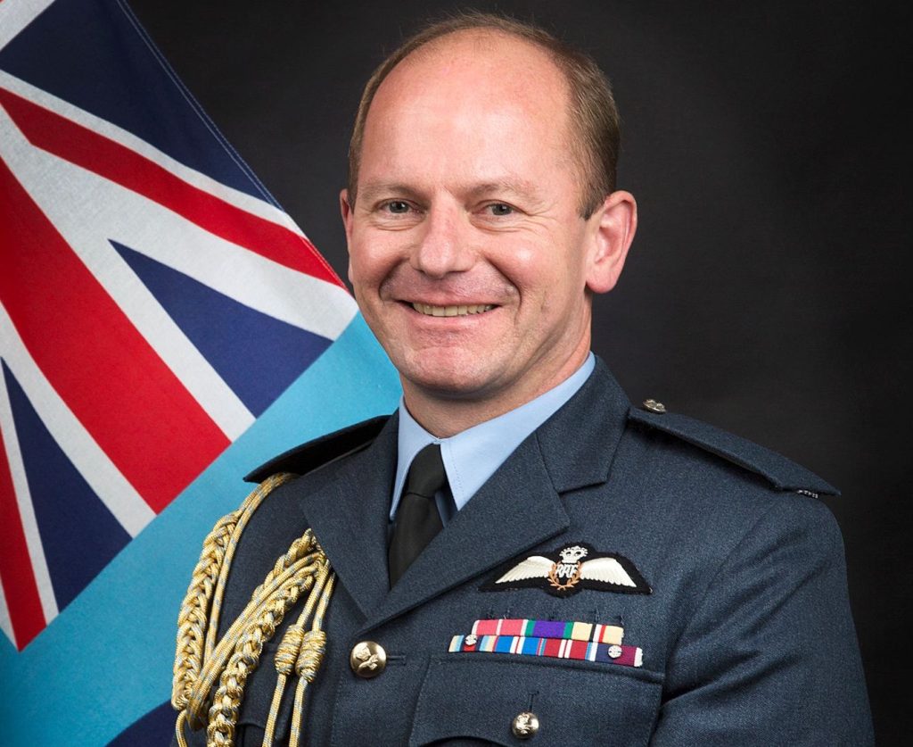 Sir Mike Wigston, the UK's Chief of Air Staff. Photo via the RAF.