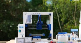 The LulzBot Bio 3D bioprinter. Photo by 3D Printing Industry.