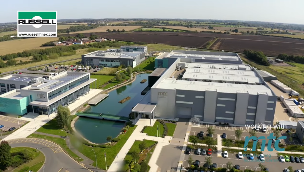 The Manufacturing Technology Centre. Photo via Russell Finex.