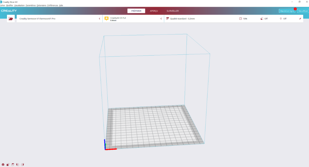 Creality Slicer UI. Image by 3D Printing Industry.