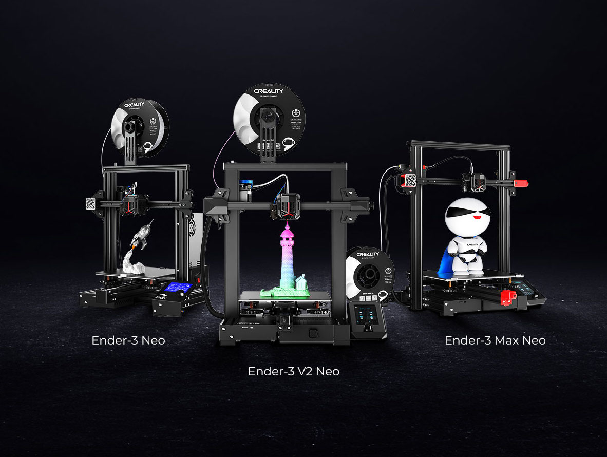værktøj lustre Maori Ender-3 Neo, Ender-3 V2 Neo and Ender-3 Max Neo, which Creality is the  right one for you? - 3D Printing Industry