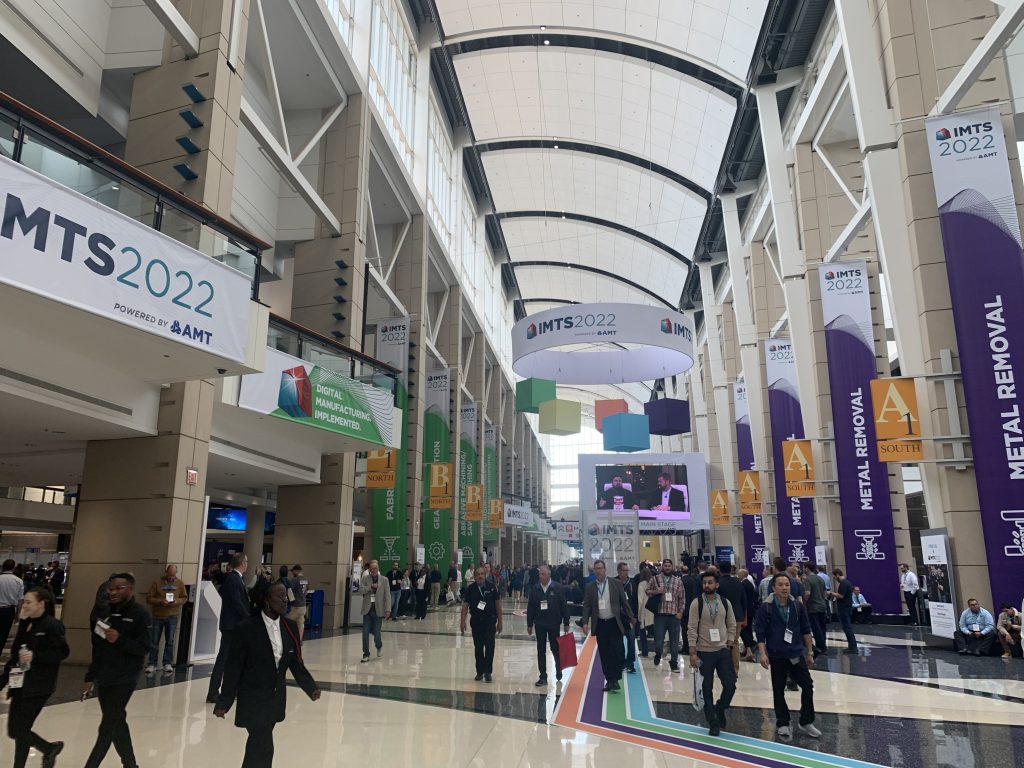 McCormick Place during IMTS 2022. Photo by Paul Hanaphy. 
