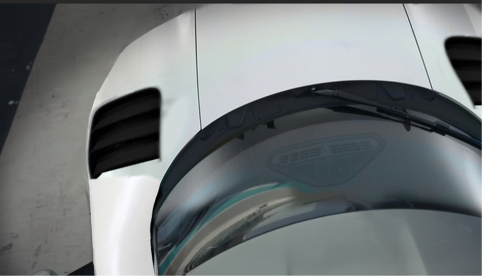 Aerodynamic components manufactured in small series in Windform RS. Image via CRP Technology. 