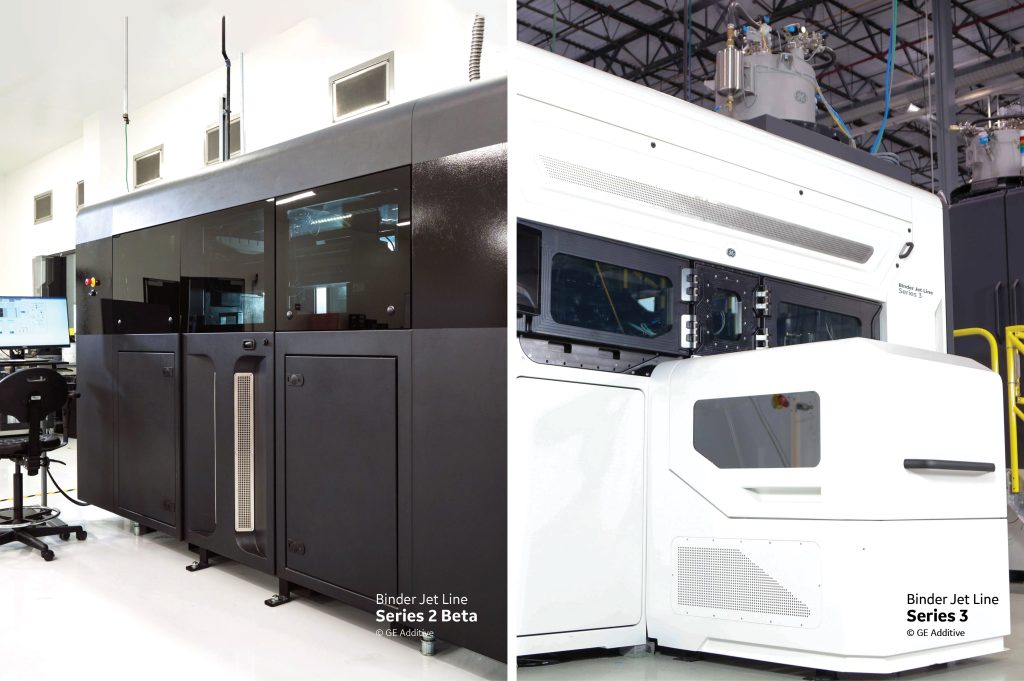 GE Additive launches new Series 3 binder jet 3D printer: technical ...