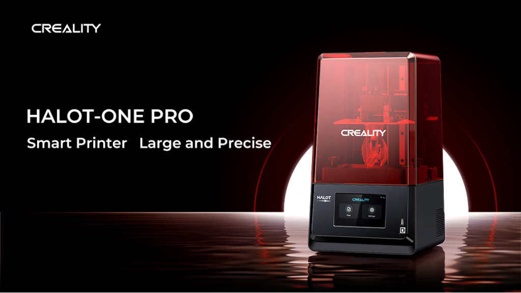The larger build volume Creality HALOT-ONE Pro 3D printer. Image via Creality. 