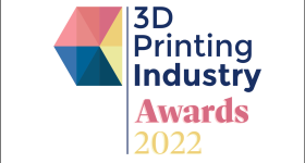 The 2022 3D Printing Industry Awards logo.