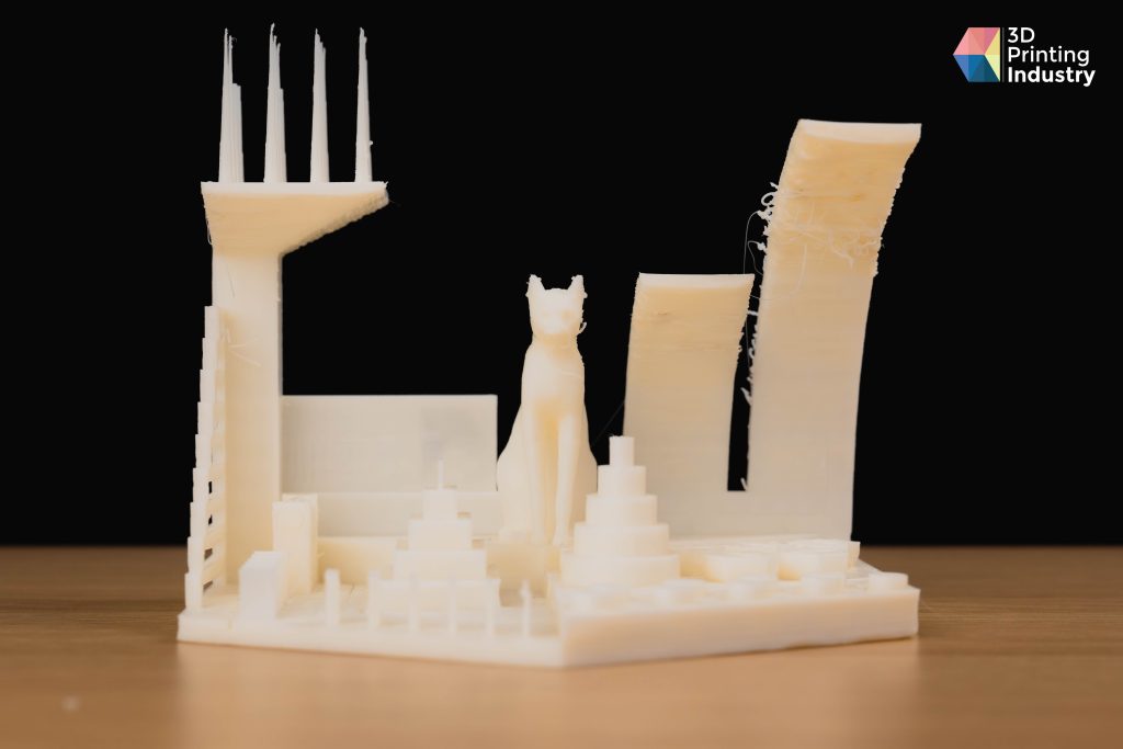 3DPI benchmarking model. Photos by 3D Printing Industry.