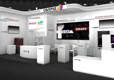 Carima's booth at Formnext 2022. Image via Carima.