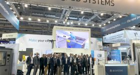3D Systems' booth at Formnext 2022. Photo via 3D Systems.