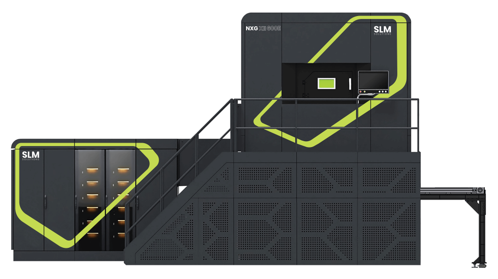 SLM Solutions' NXG XII 600E 3D printer. Image via SLM Solutions. 