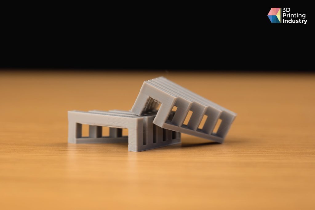 FlashForge Creator 4S 3D Printer. Bridging Tests. Photo by 3D Printing Industry.
