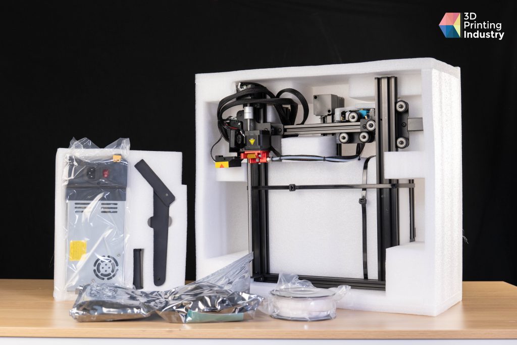 Sunlu Terminator 3 3D Printer Unboxing. Photo by 3D Printing Industry.