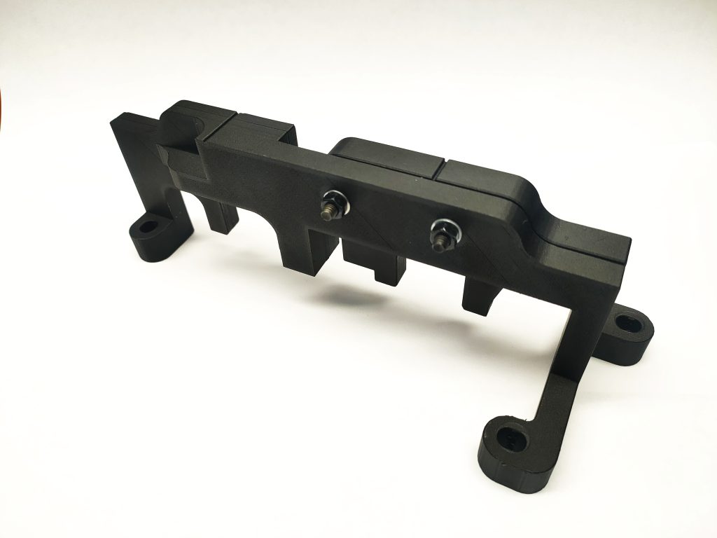 PUNCH Torino's Markforged-3D printed camshaft locking tool. Photo via Markforged.