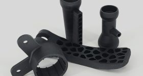 Parts 3D printed from Mechnanos new Tough ESD resin. Photo via Mechnano.