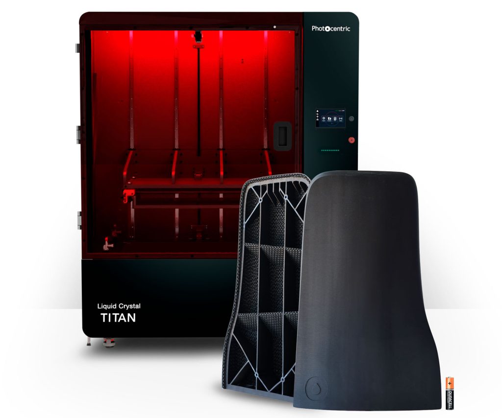 The new Photocentric LC Titan 3D printer. Image via Photocentric. 
