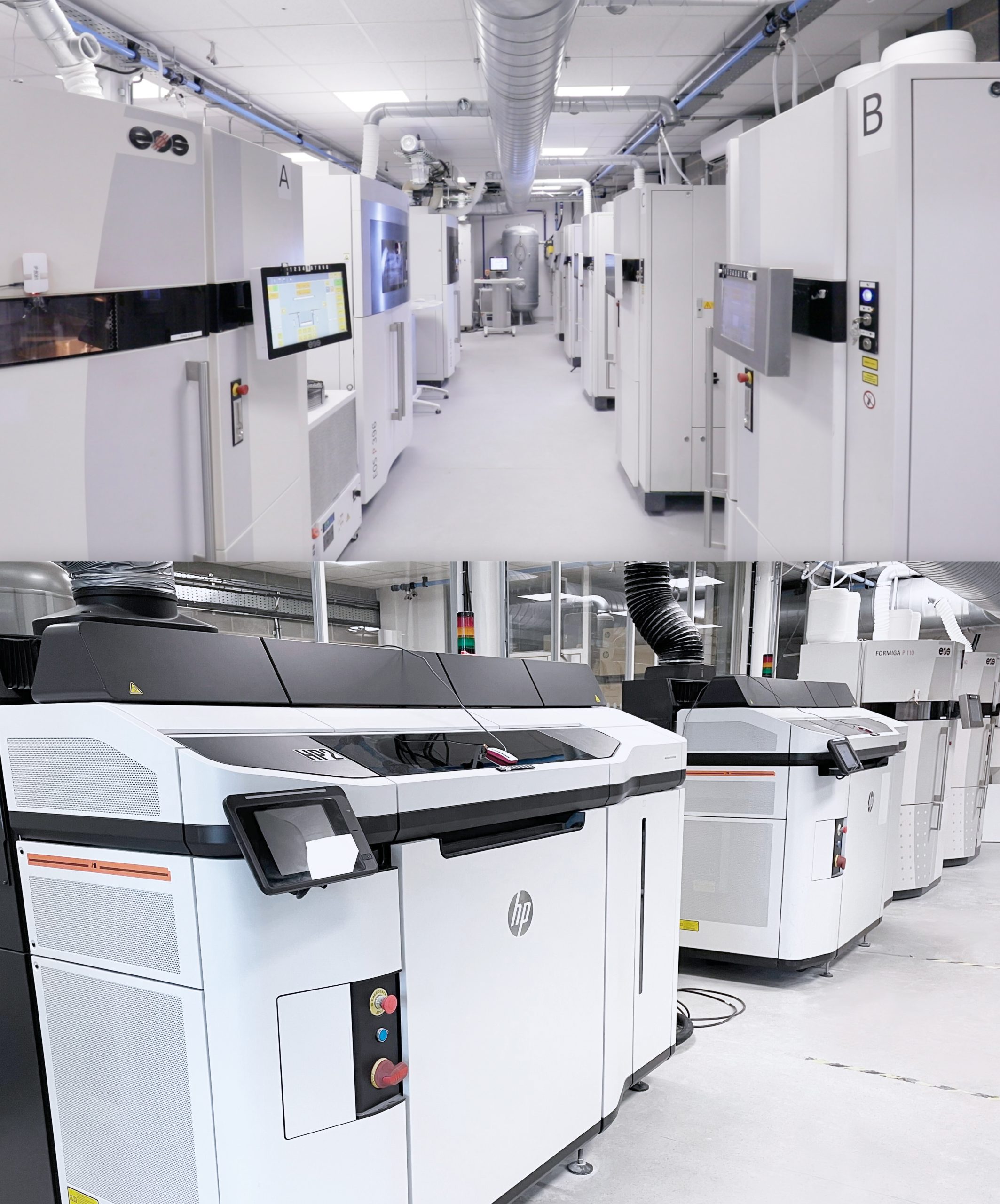 Alle slags åndelig Ansigt opad 3DPRINTUK doubles production capacity with new HP MJF system and grows EOS  print farm - 3D Printing Industry