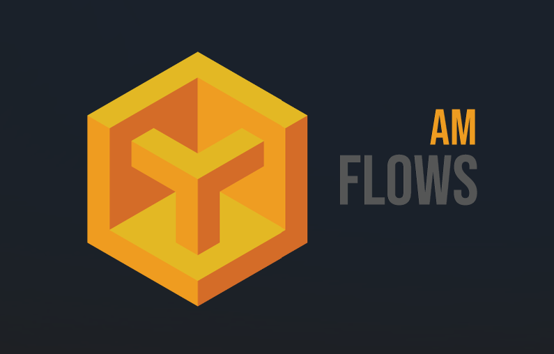 FlowsAm workflow management suite logo. Image via Authentise.