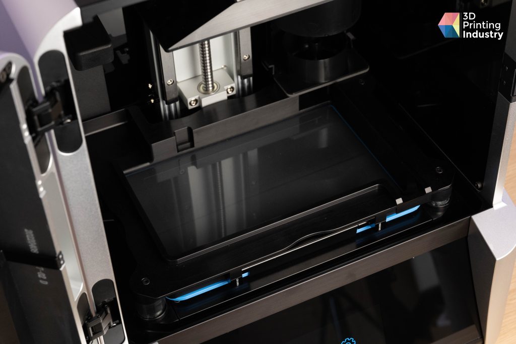 The Nexa3D XiP 3D Printer resin vat & LSPc. Photo by 3D Printing Industry.