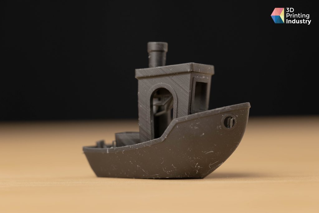 Nexa3D XiP-3D printed benchy boats. Photo by 3D Printing Industry.