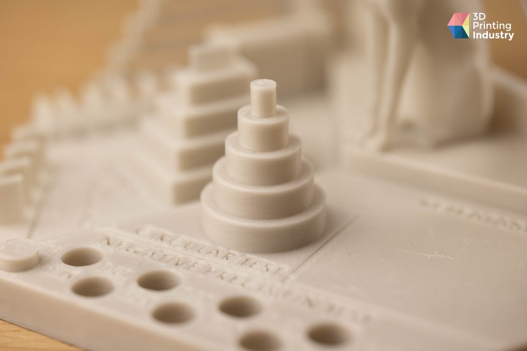 The accuracy section of our 3DPI test. Photo by 3D Printing Industry.
