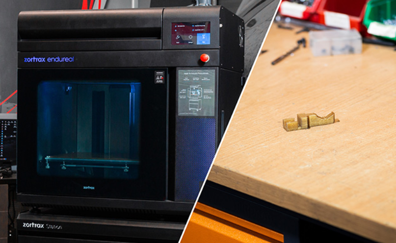 VICTREX AM 200 is a new high-performance polymer compatible with the Zortrax Endureal 3D printer. Image via Zortrax.