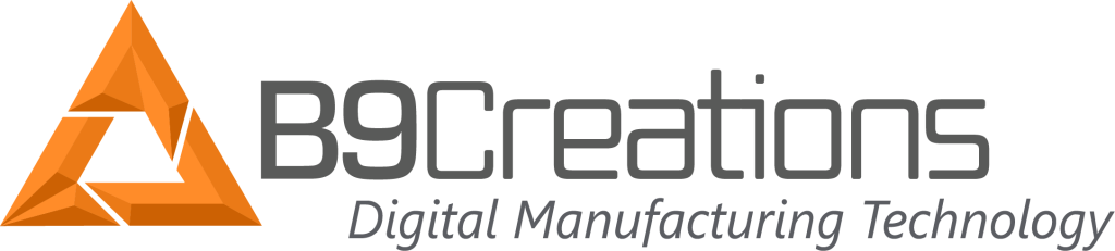 B9Creations Digital Manufacturing logo.  Image via B9Creations.